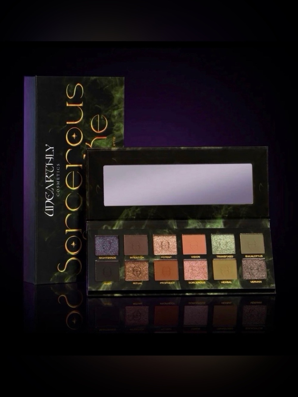 Unearthly Cosmetics Sorcerer Smoke palette BNIB.